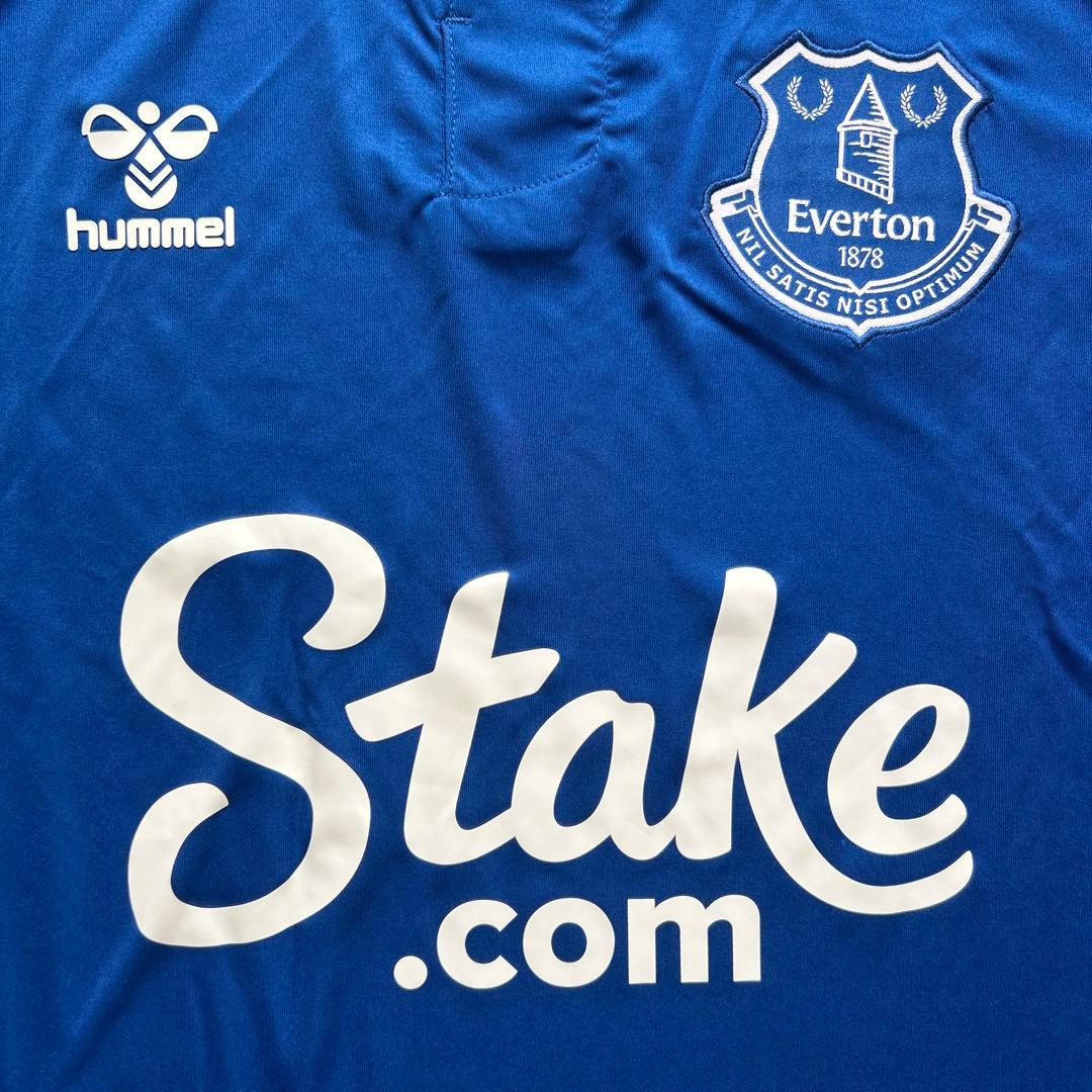 正規品新品☆エヴァートンFC23/24ホームユニフォームMサイズ☆ヒュンメル