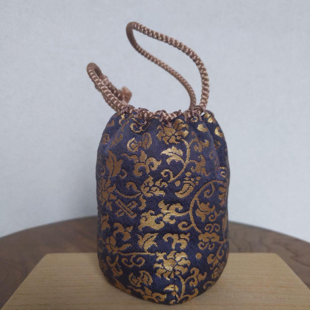 茶道具　備前焼　肩衝茶入　伊勢崎満　作　仕履付　表千家　裏千家　【匿名配送】