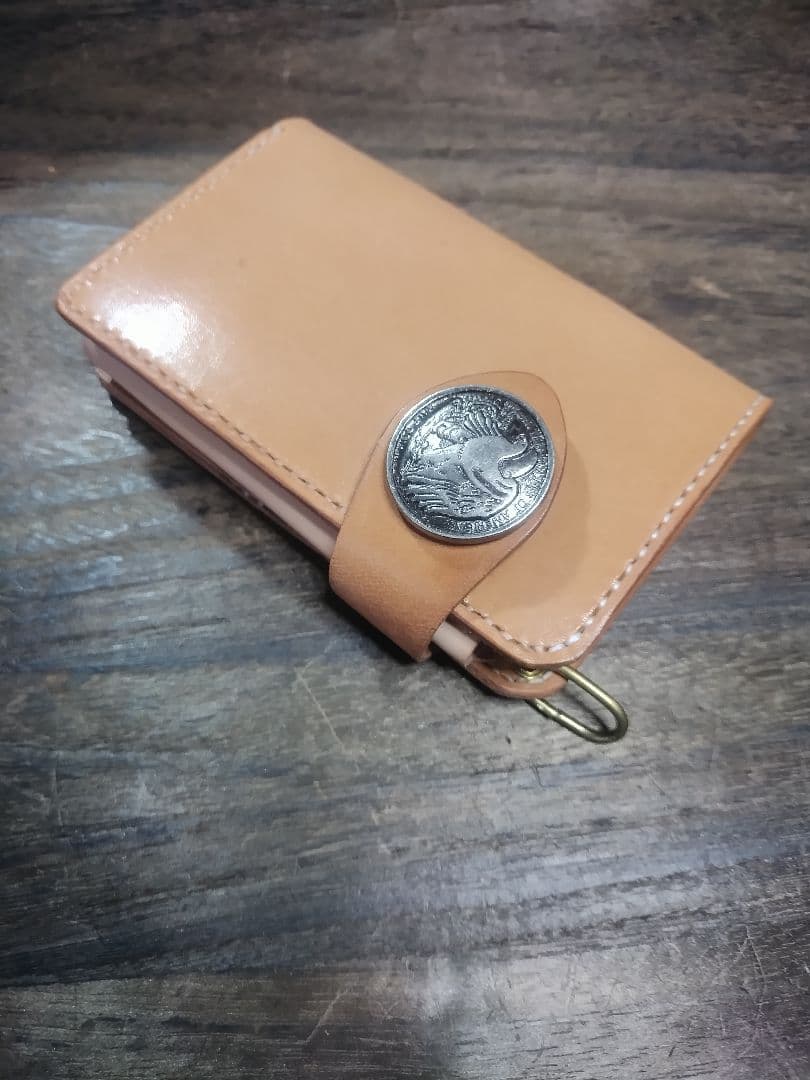 肉球装飾■Middle Leather Wallet FORANRO