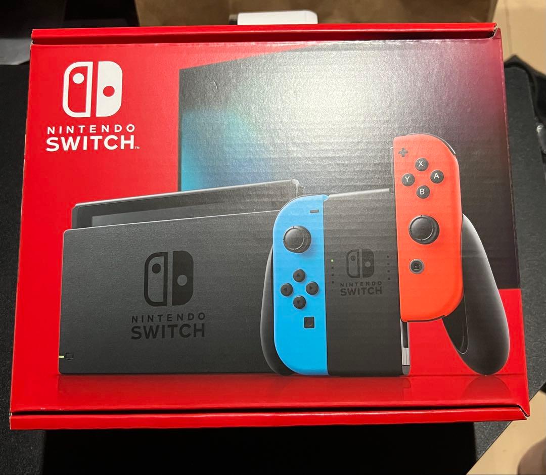 Nintendo Switch 本体 青・赤 バッテリー強化版