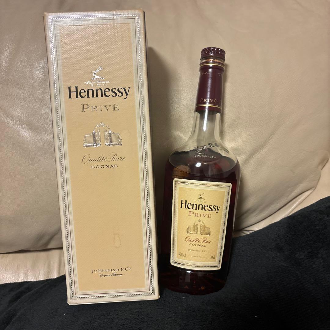 新品未開封 Hennessy Prive コニャック 700ml
