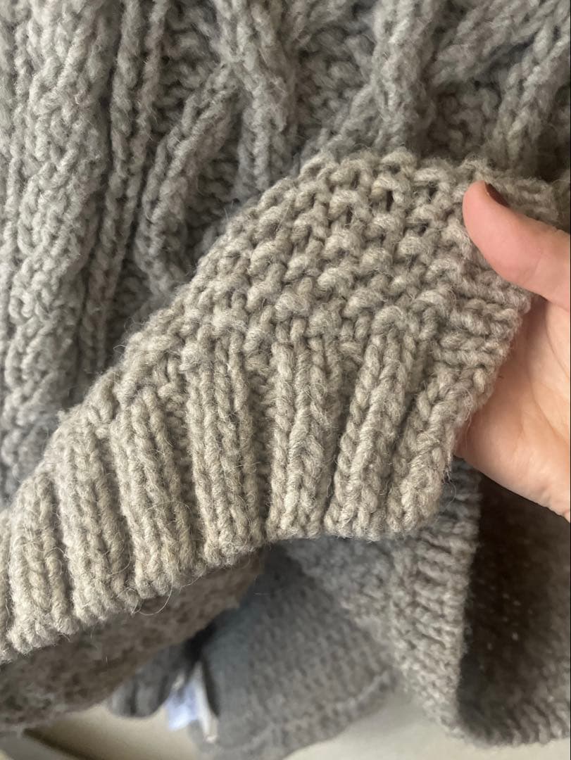 nestrobe◯ペルーニットオーバーサイズベスト