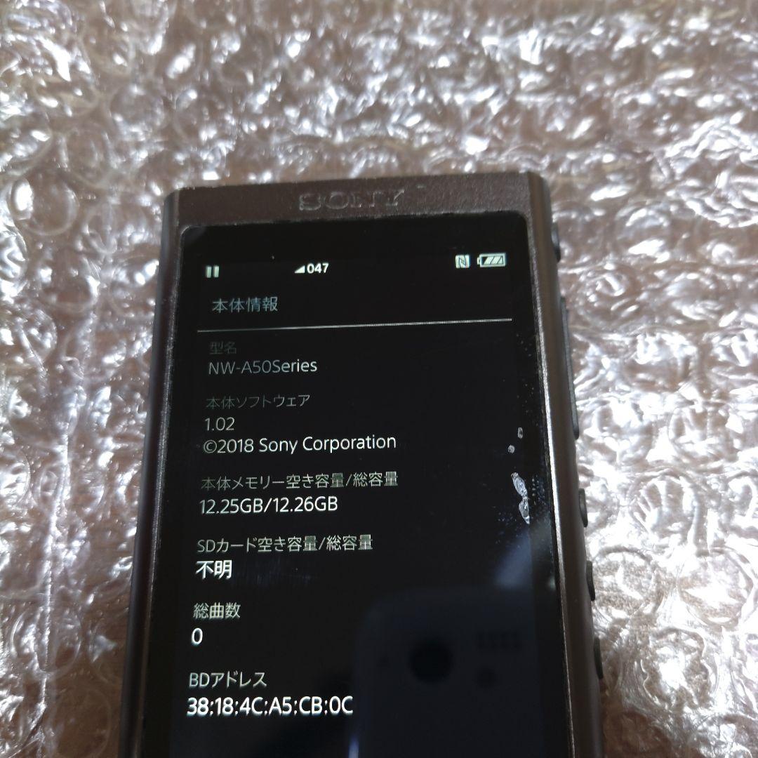 ソニーウォークマン　NW−A55　管理ナンバー172