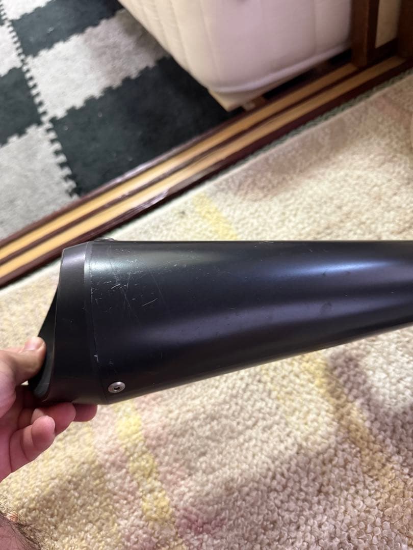 M4 ブラック スリムマフラー