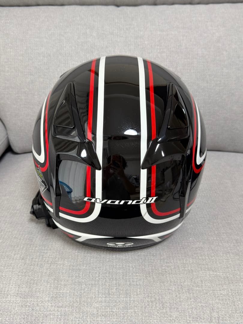 Kabuto ジェットヘルメットb+com sb6x 付き