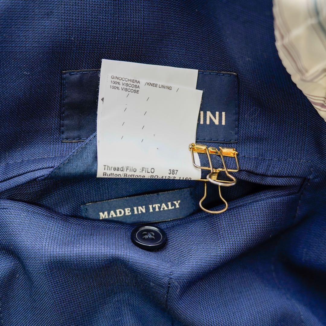 【極美品】ラルディーニ スーツ 上下セット 50 ネイビー ウール