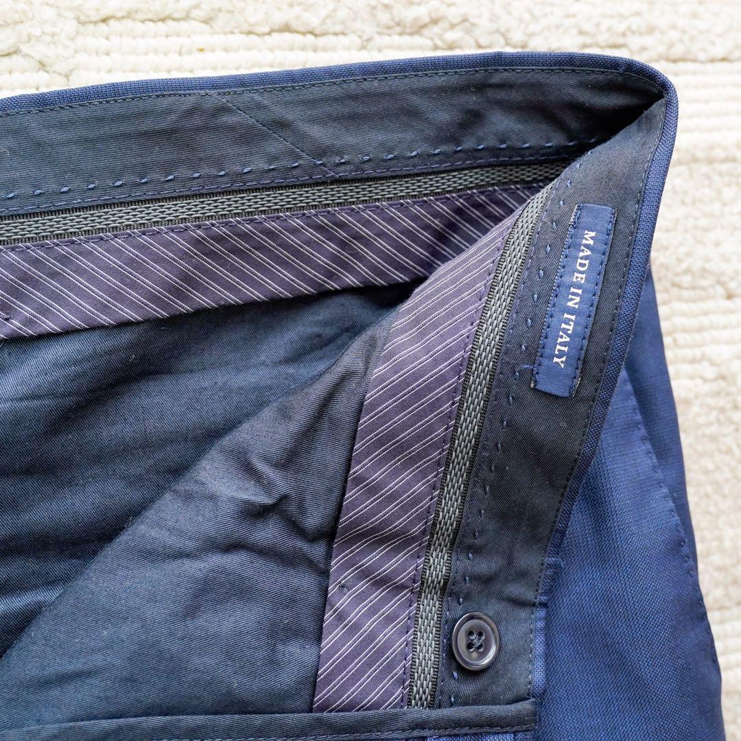 【極美品】ラルディーニ スーツ 上下セット 50 ネイビー ウール