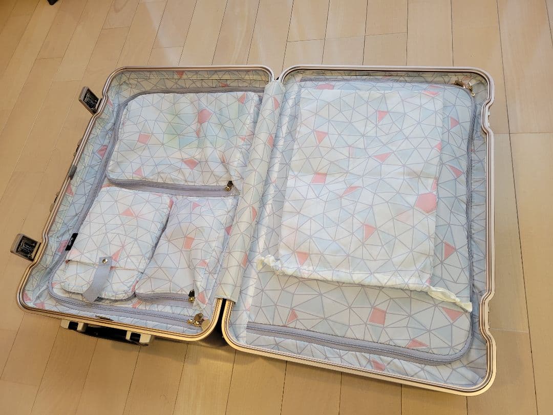 HanT スーツケース 56L ネイビー