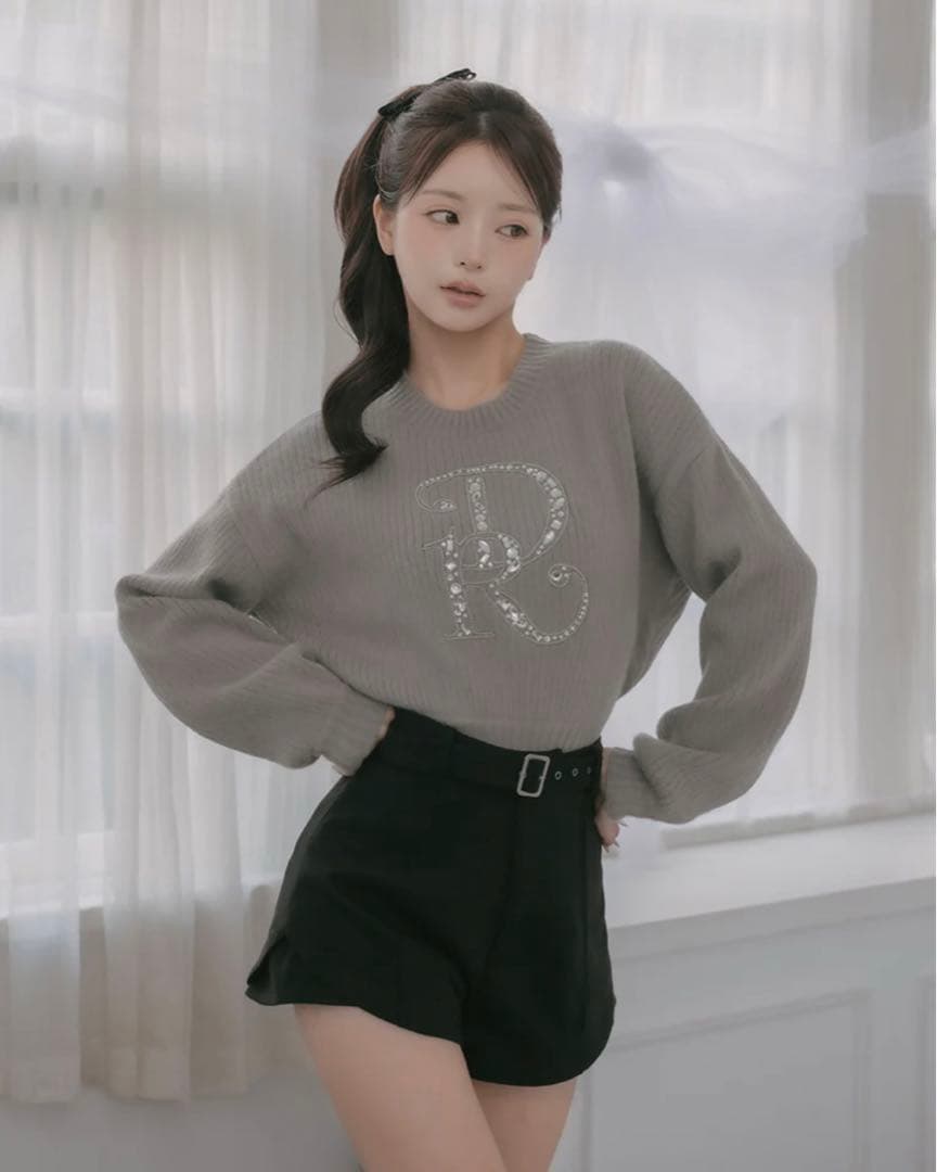 Darich サイドスリットハイウエストショートパンツ