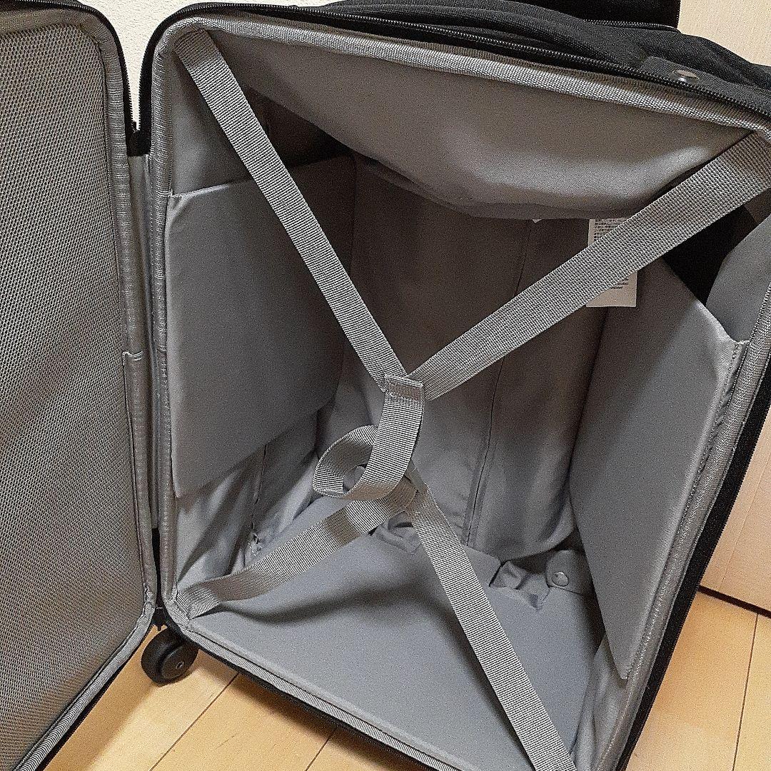 無印良品 キャリーケース　半分の厚みで収納できるソフトキャリー　３６L