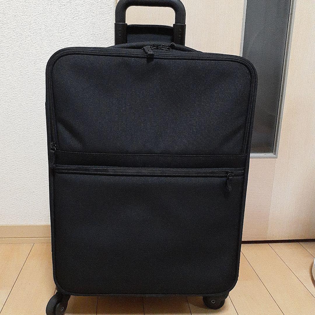 無印良品 キャリーケース　半分の厚みで収納できるソフトキャリー　３６L