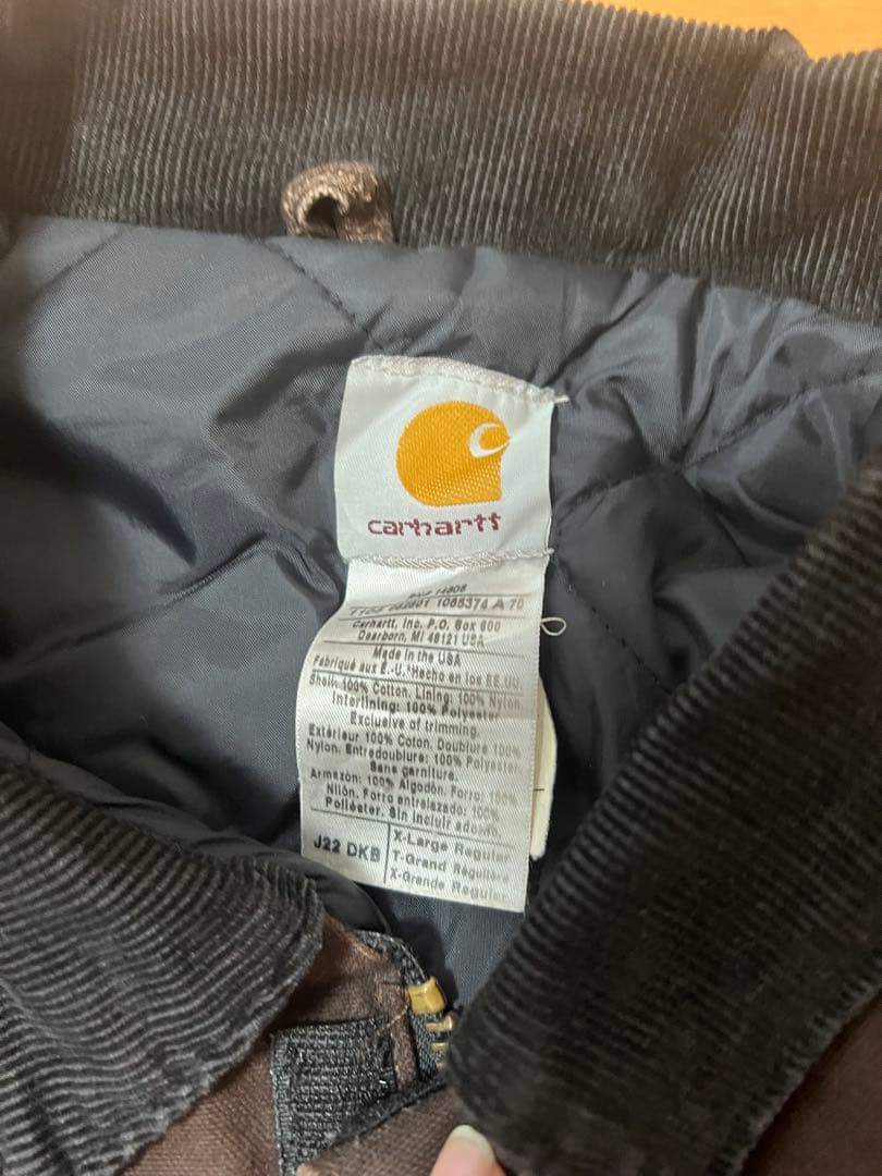 K*P様 Carhartt J22 DKBアークティックジャケット USA製　9