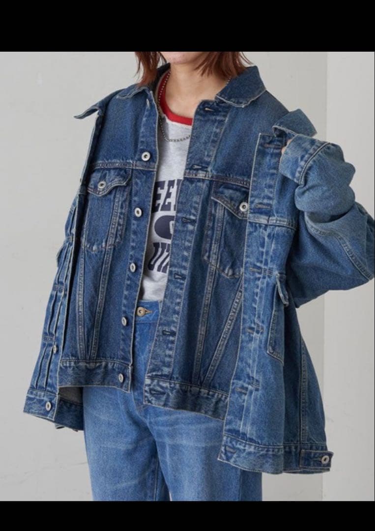 最安　etsinta【堂本剛さん着用】デニムONデニム