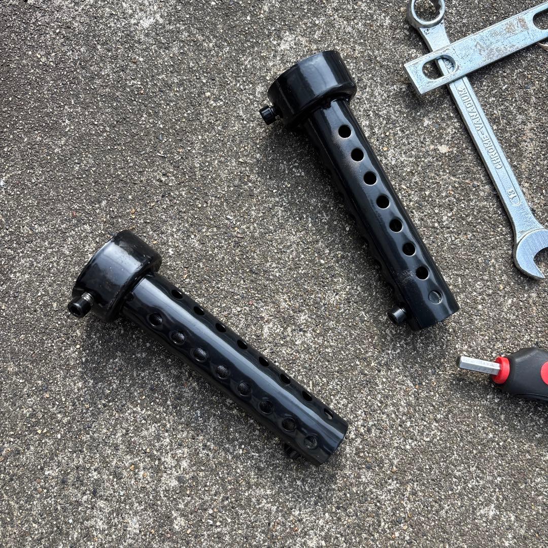 イントルーダークラシック400 ステンレス製クロームマフラー ケンテック