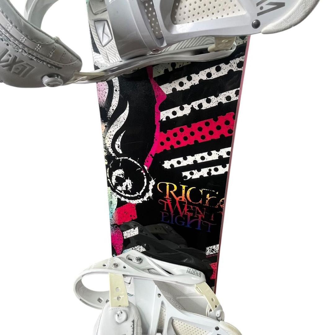 RICE28 スノーボード 136cm ビンディング BURTON Sサイズ