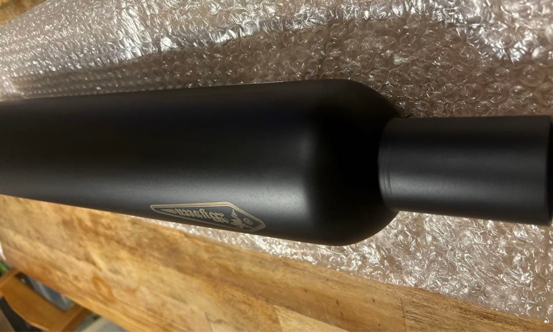 アールズギア スリップオン マフラー新品 ホンダGB350 マットブラック