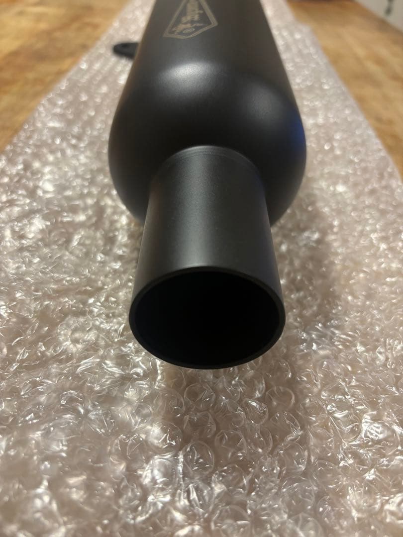 アールズギア スリップオン マフラー新品 ホンダGB350 マットブラック