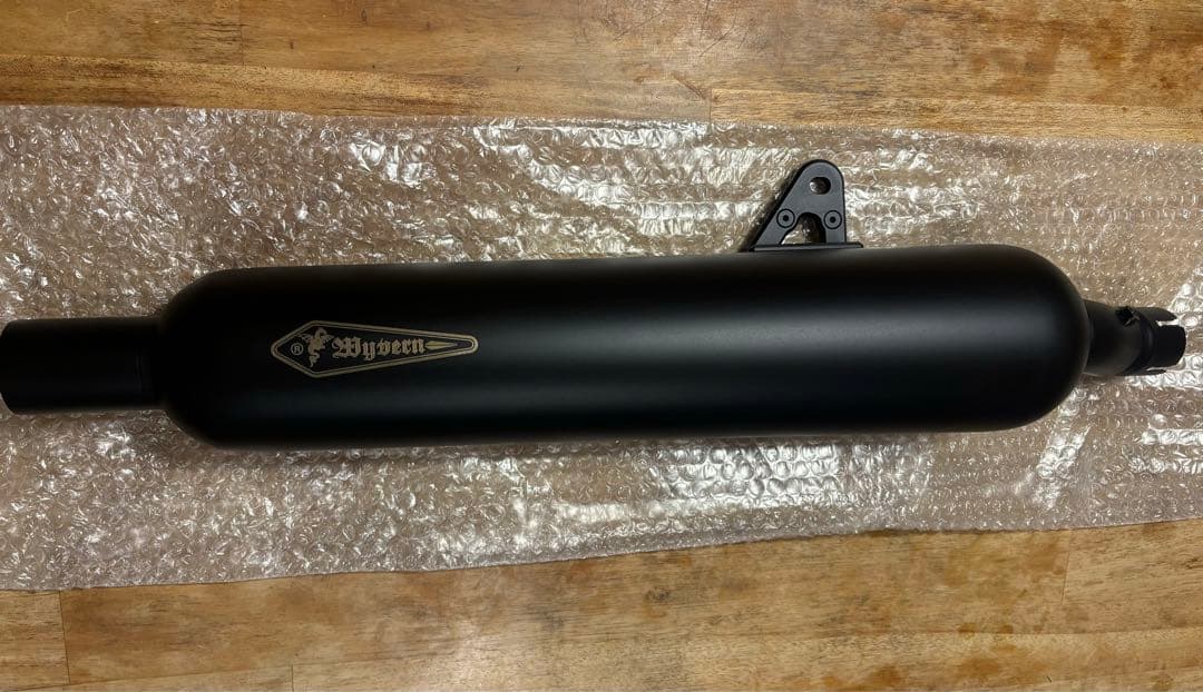 アールズギア スリップオン マフラー新品 ホンダGB350 マットブラック