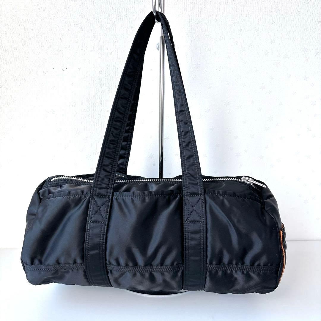 【未使用級】廃盤品　PORTER タンカー ドラムバッグ S ミニボストン