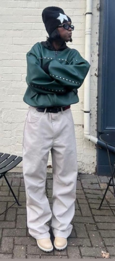 ジャケット・アウター AFB STUDDED BOMBER JACKET