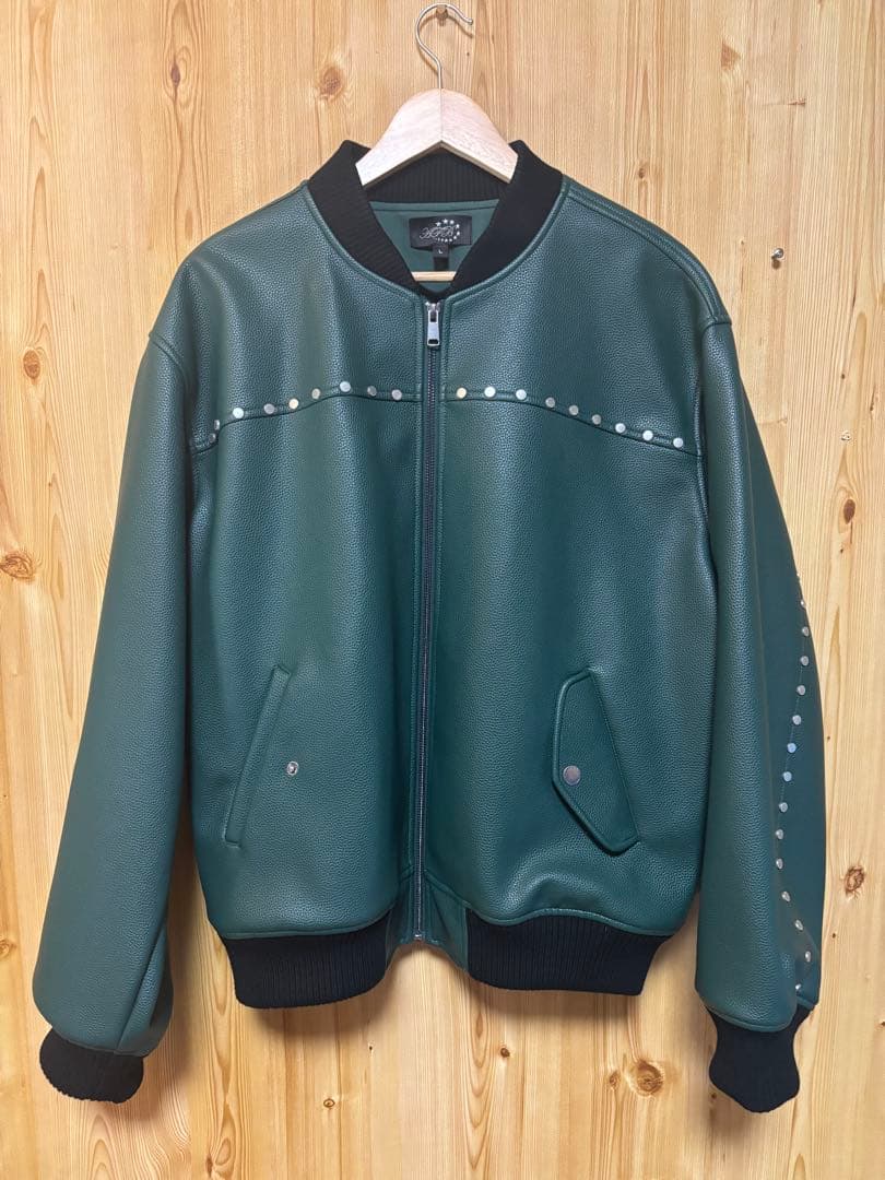 ジャケット・アウター AFB STUDDED BOMBER JACKET