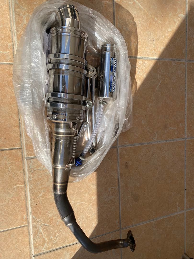 wirus win マフラー dio110 jf31