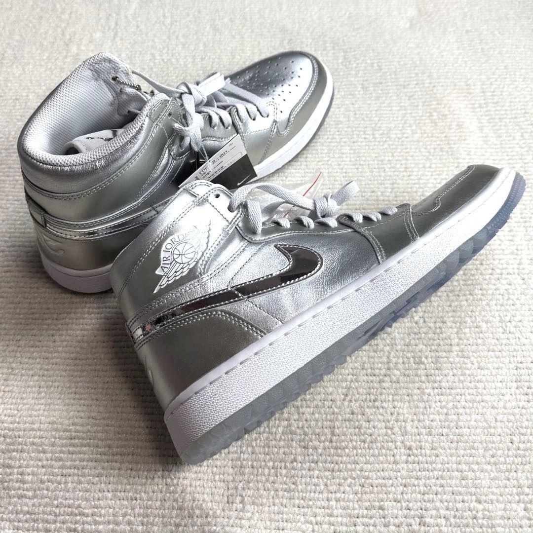 A新品27.5cm ナイキ エアジョーダン 1 ハイ ゴルフFD6815-001