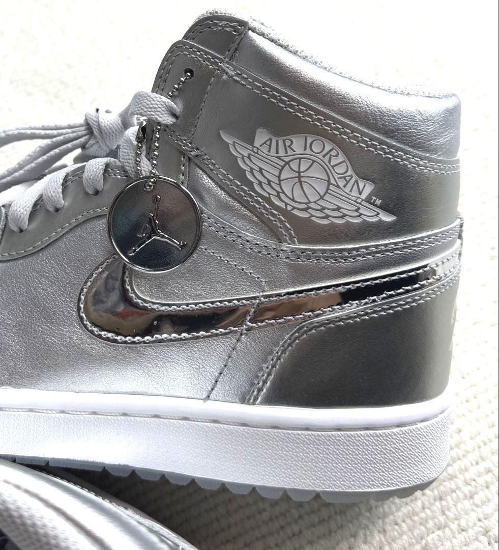 A新品27.5cm ナイキ エアジョーダン 1 ハイ ゴルフFD6815-001