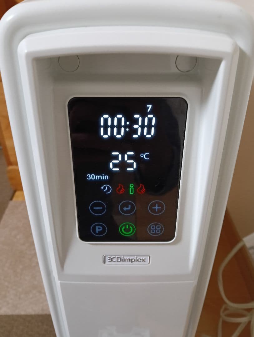 Dimplex オイルフリーヒーター B06 かなりの美品 1シーズン数回使用