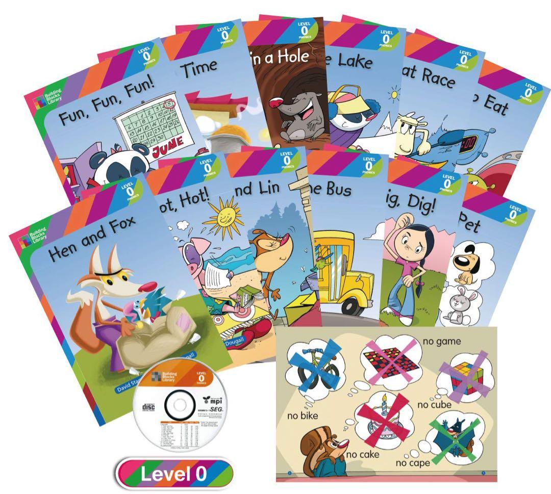 Building Blocks Library Level 0～４　（全52冊）