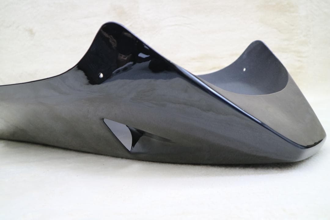 アンダーカウル　ステー付　大型黒ダクト/ CB400SFブラック