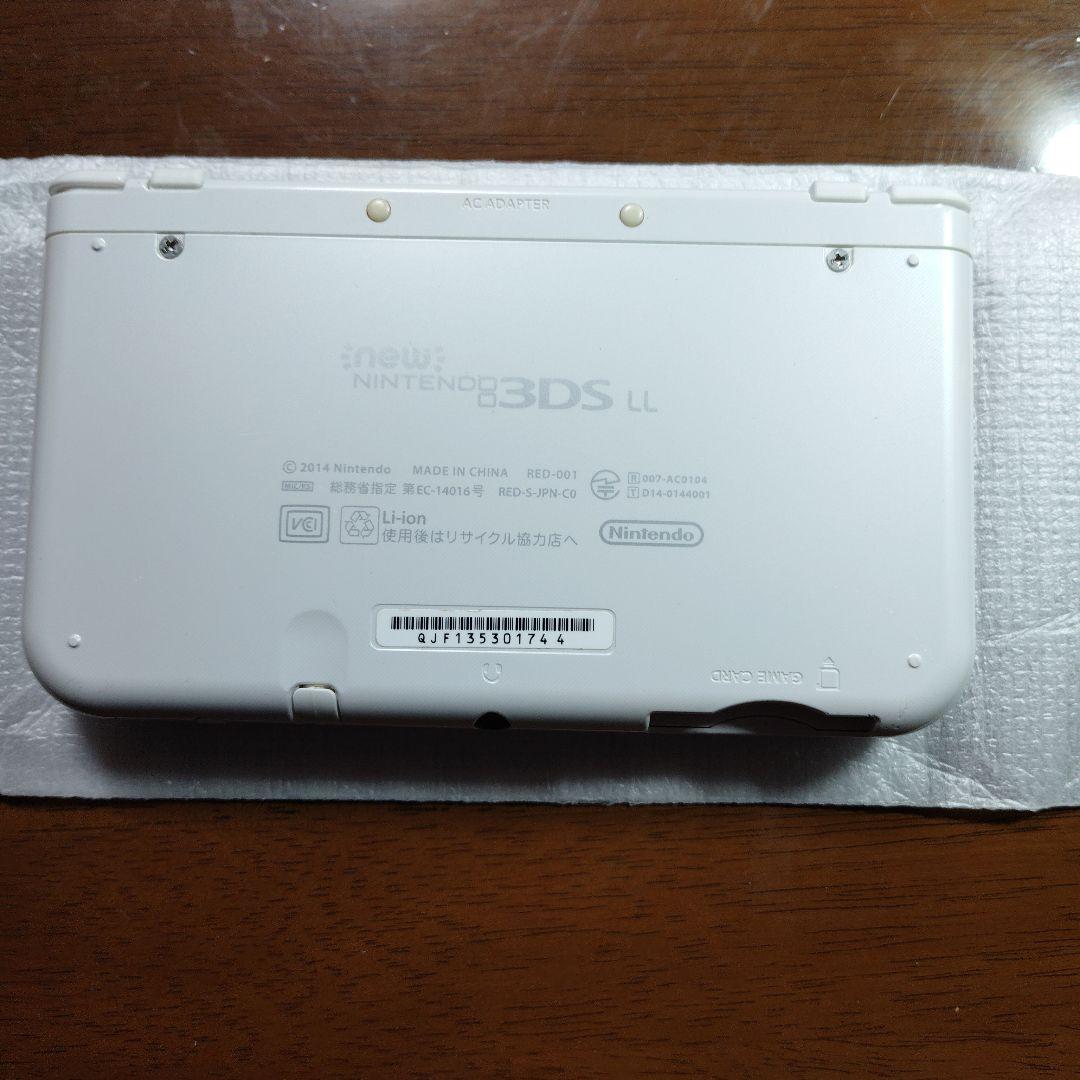 【液晶極美品】Newニンテンドー3DSLL パールホワイト