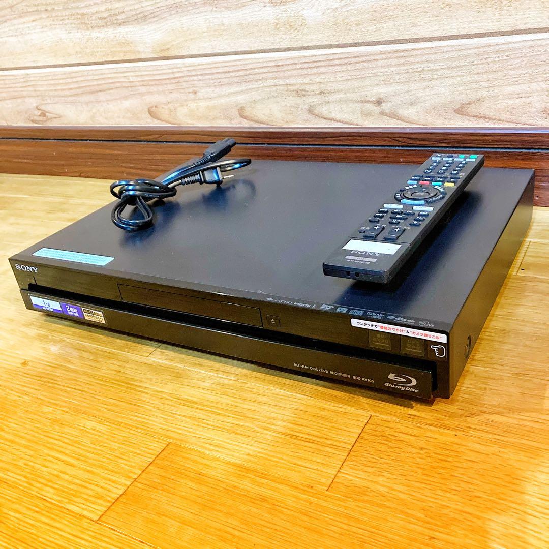 SONY ソニー　ブルーレイレコーダー HDD 1TB 2番組同時録画