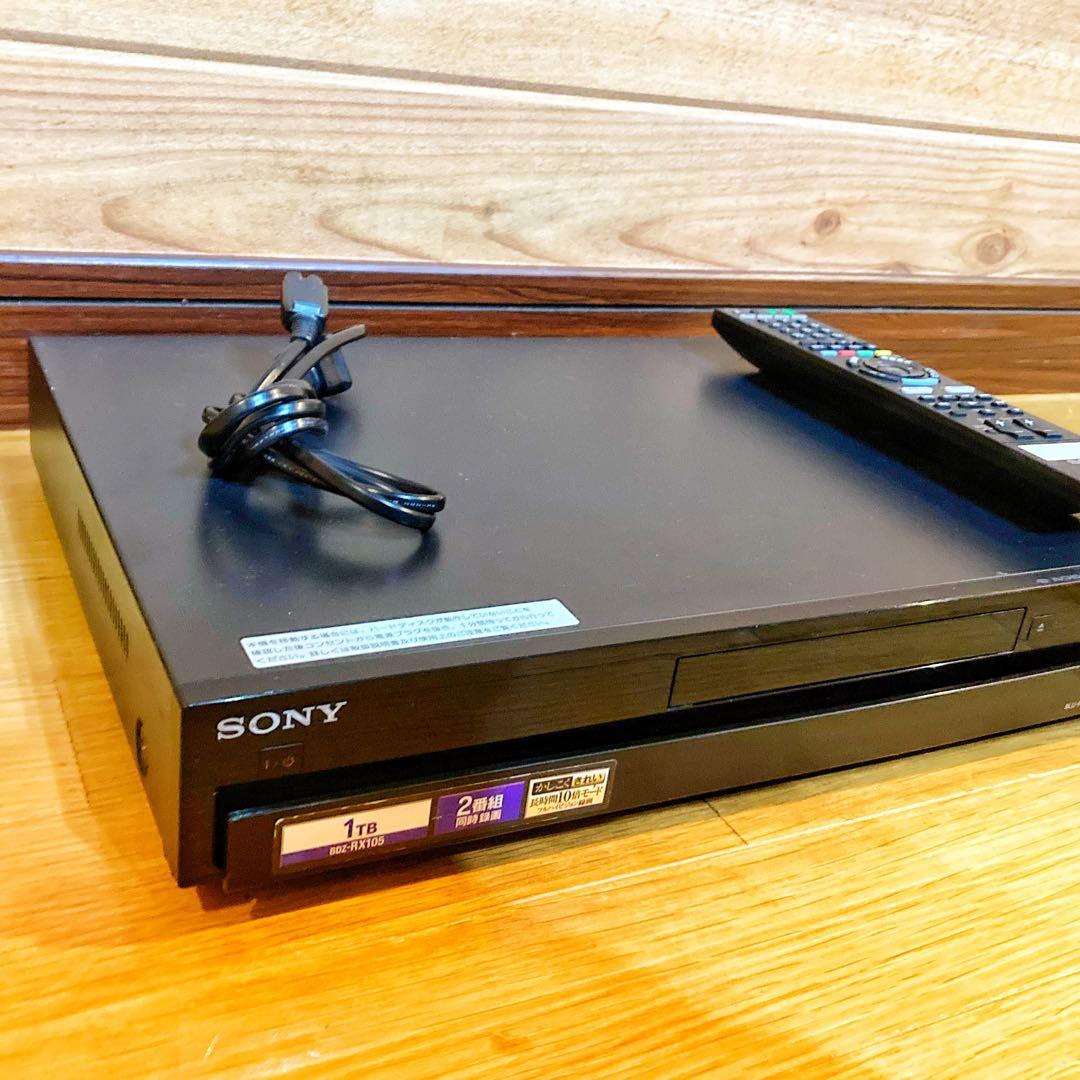 SONY ソニー　ブルーレイレコーダー HDD 1TB 2番組同時録画