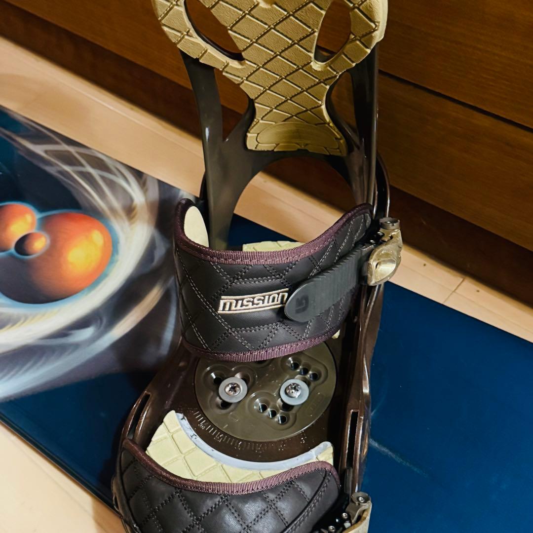 バートン155cmスノーボード ビンディングバインディング付き