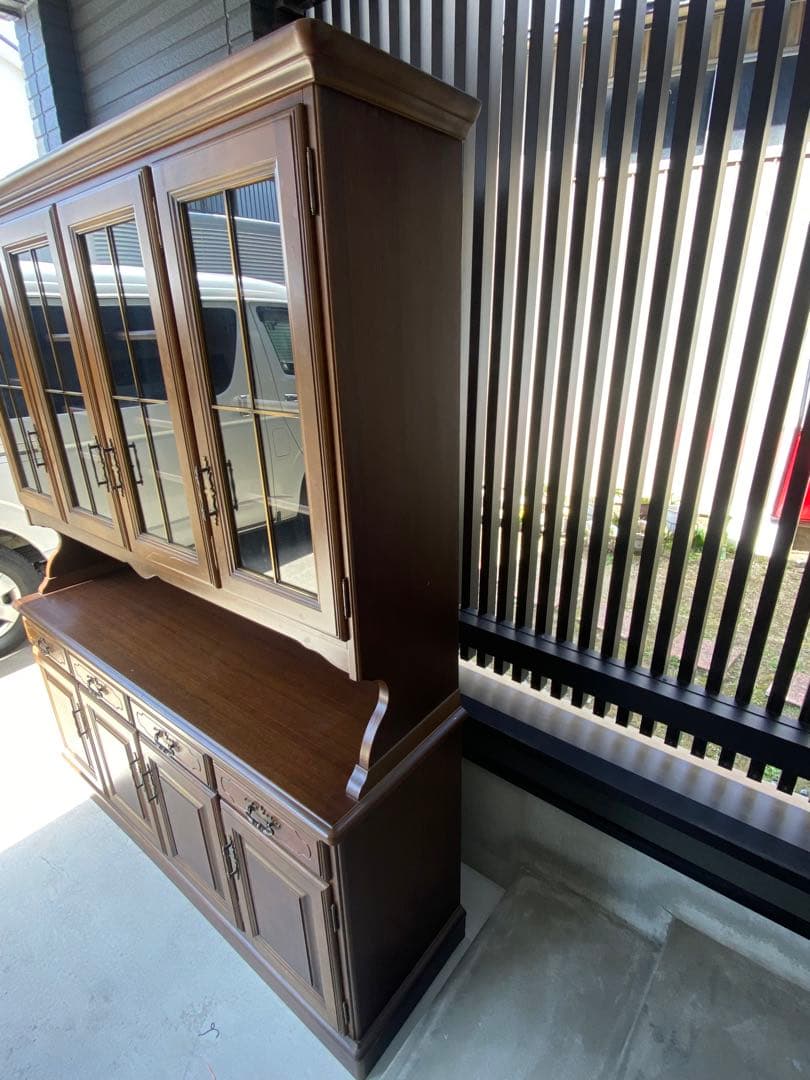 専用ページ karimoku コロニアル 食器棚 キャビネット カップボード