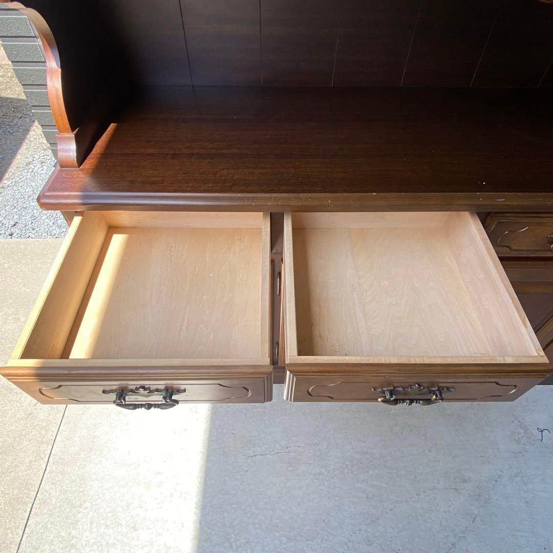 専用ページ karimoku コロニアル 食器棚 キャビネット カップボード