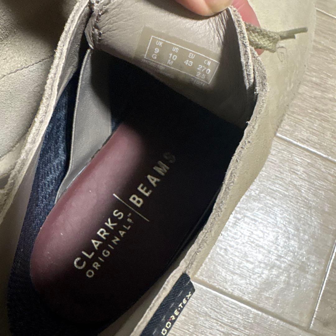 【新品】クラークスオリジナル×BEAMS デザートブーツ　27cm ゴアテックス