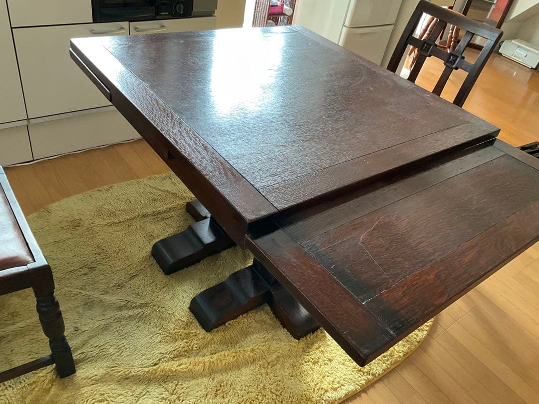 アンティークテーブルセット