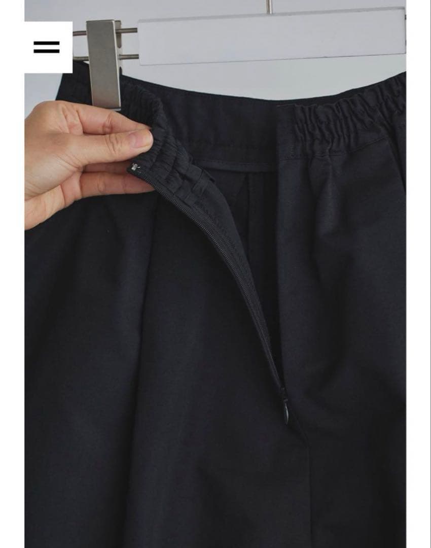 Nala ドレスパンツ　ブラック