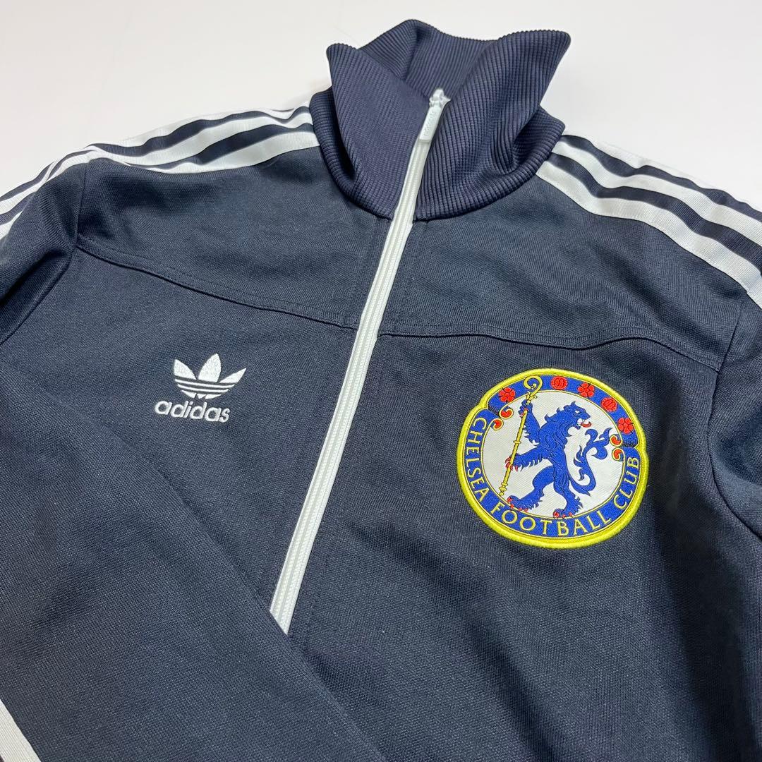アディダス チェルシー トラックジャケット ネイビー XS Y2K