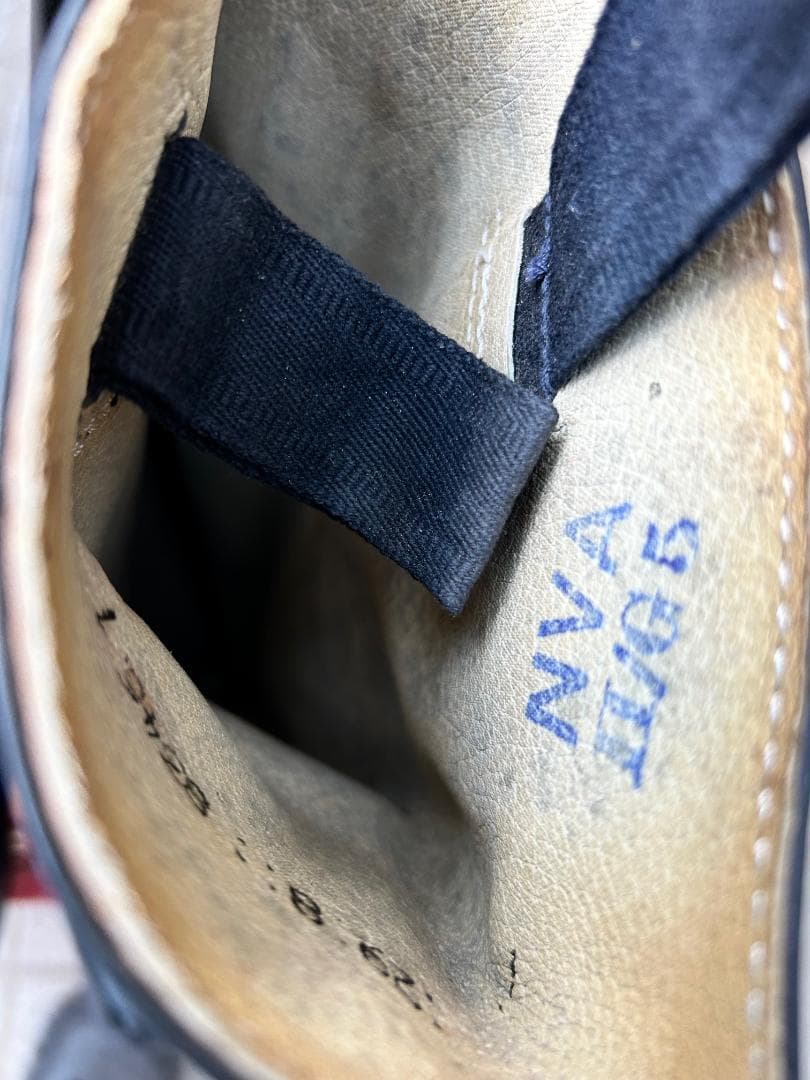 NVA 東ドイツ軍将校用 ビンテージ ロングブーツ　WW2ドイツ軍・日本軍代用に