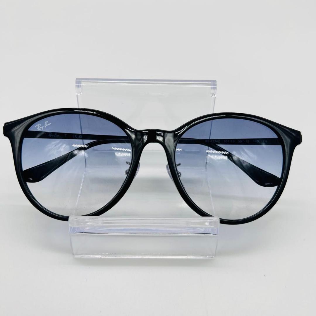 レイバン RB4334D サングラス レジン ブラック ブルー