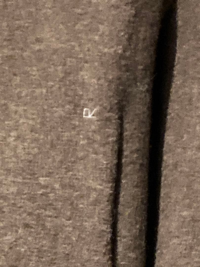 45R ウール ダブルブレストピーコート ブラウン