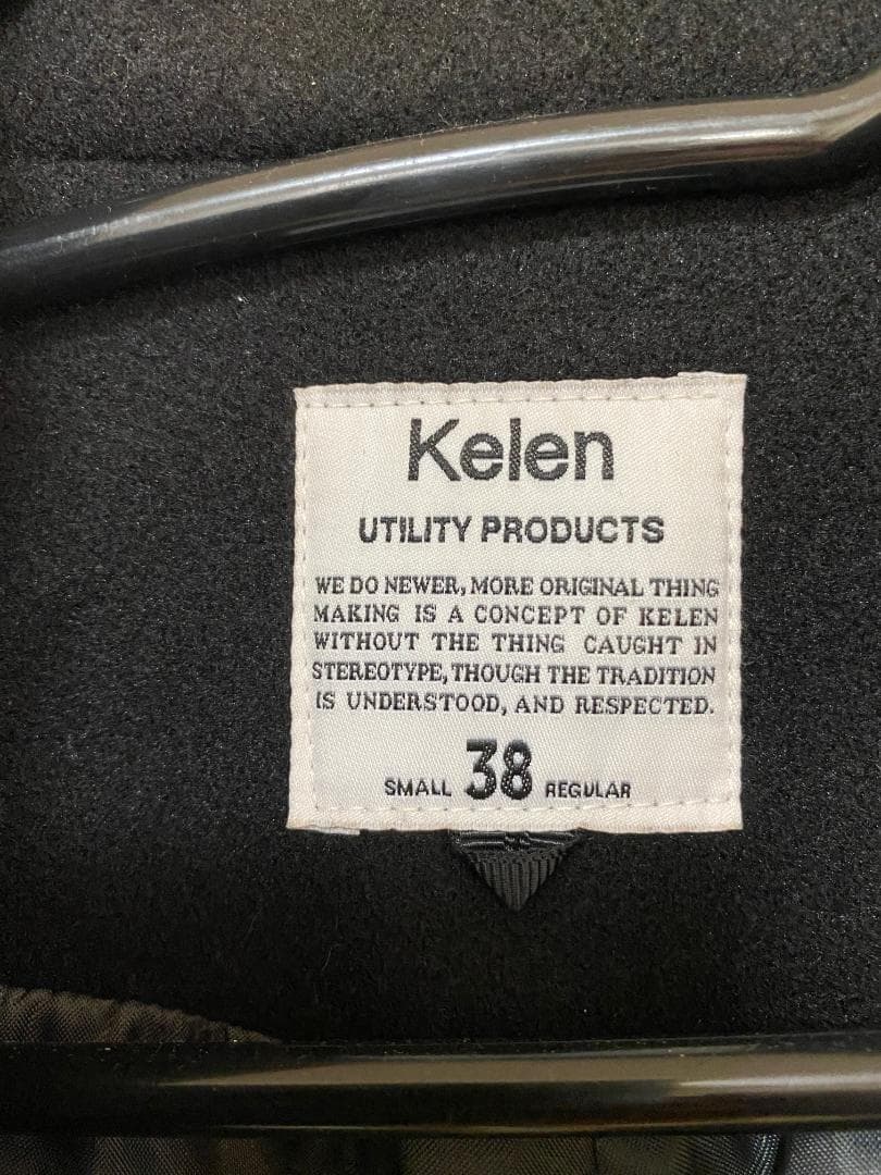 【KELEN】 NO COLLAR EGG JACKET 　 エッグジャケット