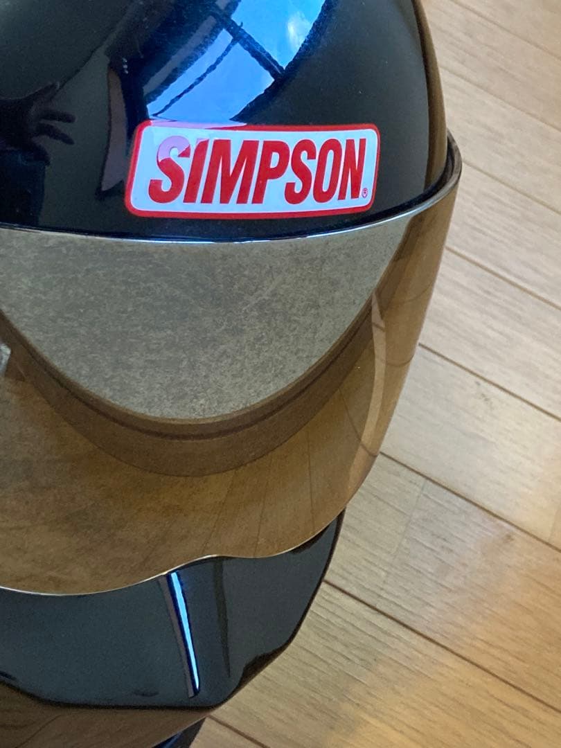 SIMPSON BANDIT Pro ブラック フルフェイスヘルメットLサイズ