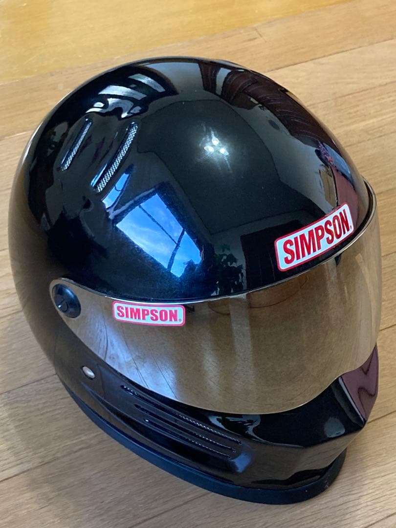 SIMPSON BANDIT Pro ブラック フルフェイスヘルメットLサイズ