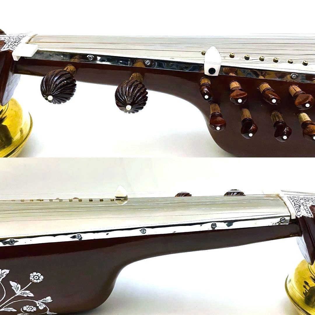 【希少】サロード サロッド SAROD 民族楽器 シタール タンプーラ