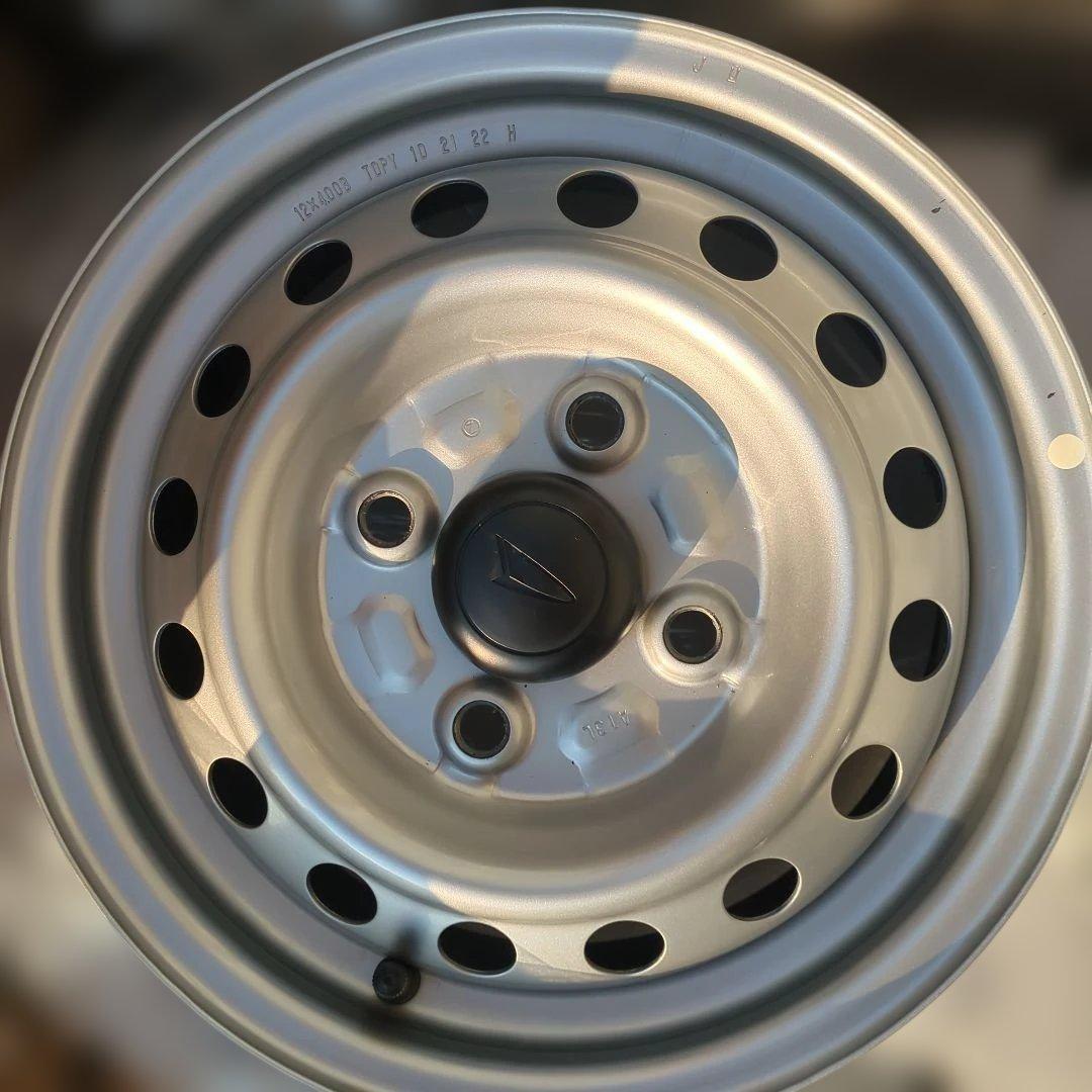 yatuka◆ダイハツ◆ハイゼット◆シルバー12インチ ◆未使用