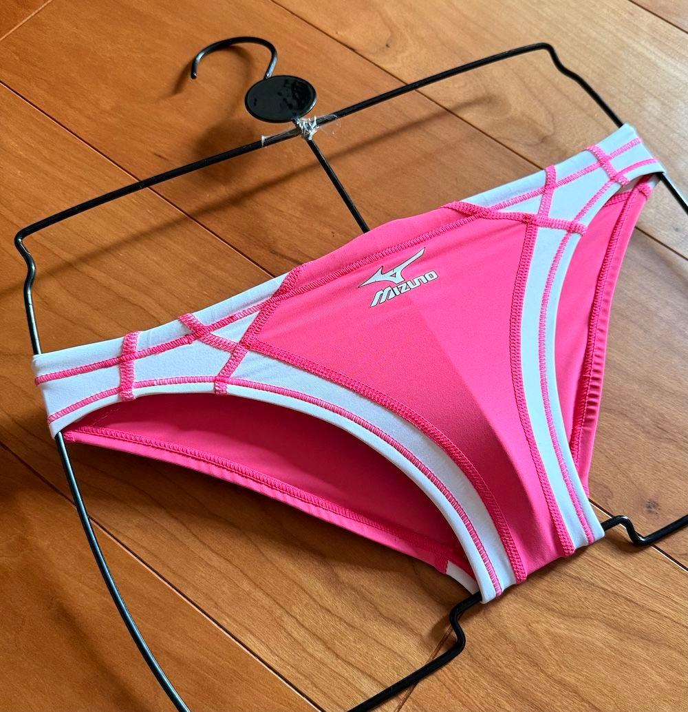 【カスタムオーダー】MIZUNO　RQ632　ピンク×ホワイト　140　競パン